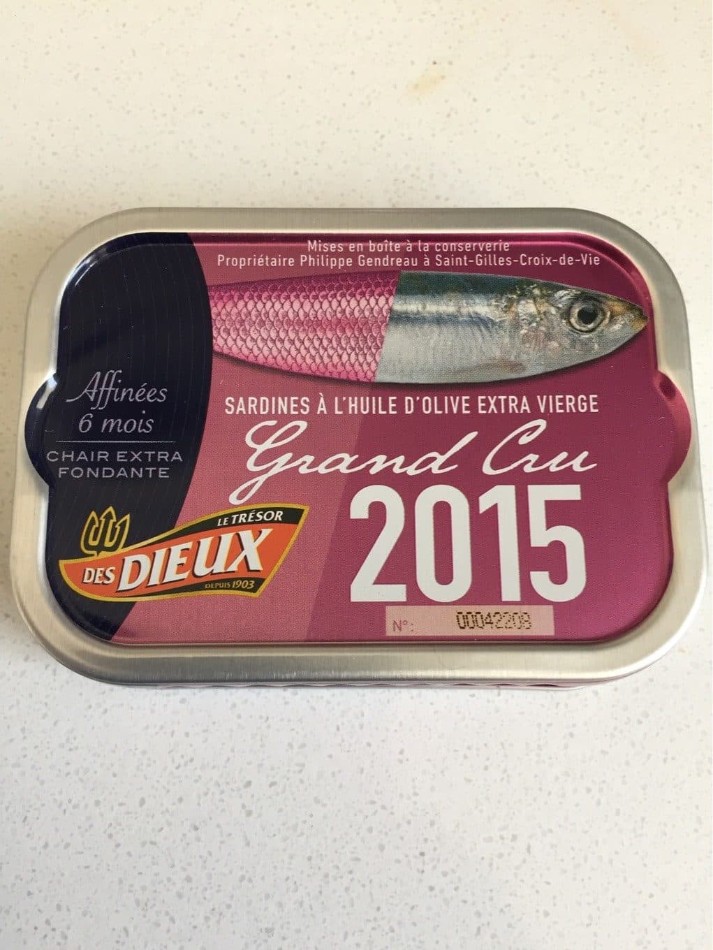 Le Tresor Des Dieux Sardines à l'huile d'olive extra vierge packshot