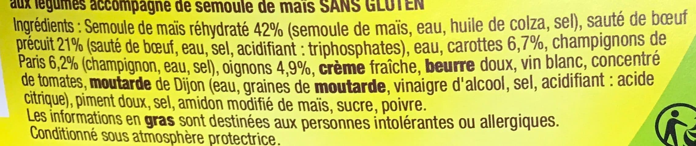 La Cuisine d'Océane Sauté de Boeuf au Paprika & Semoule packshot