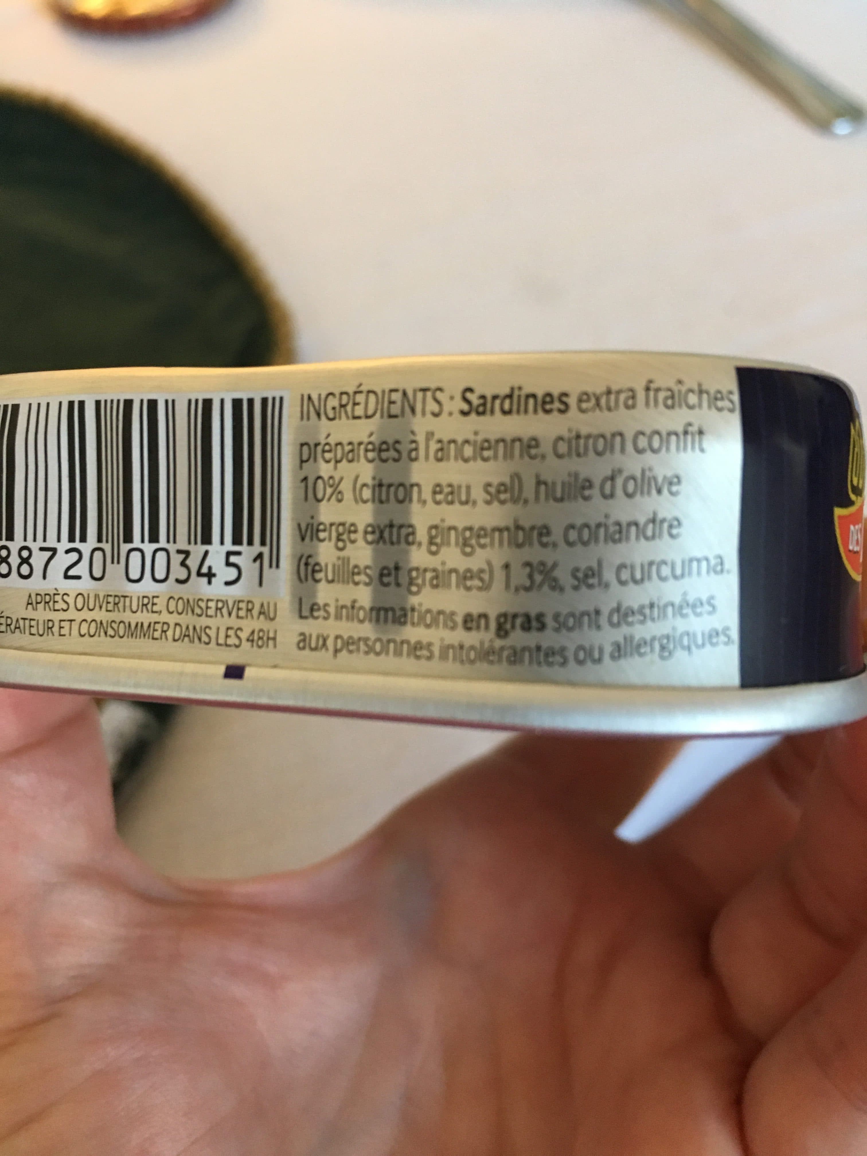 Le Tresor Des Dieux Sardines packshot