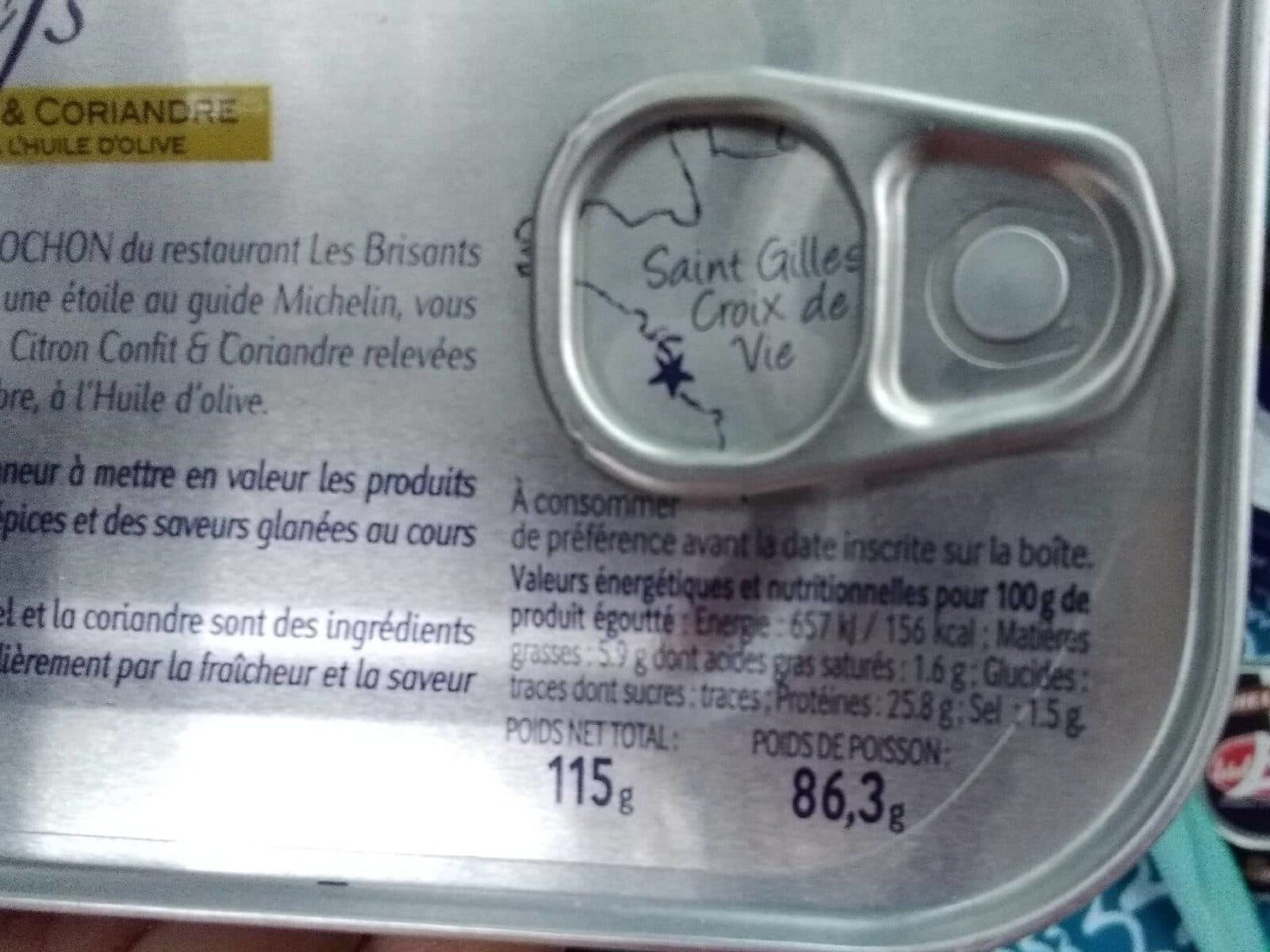 Le Tresor Des Dieux Sardines packshot