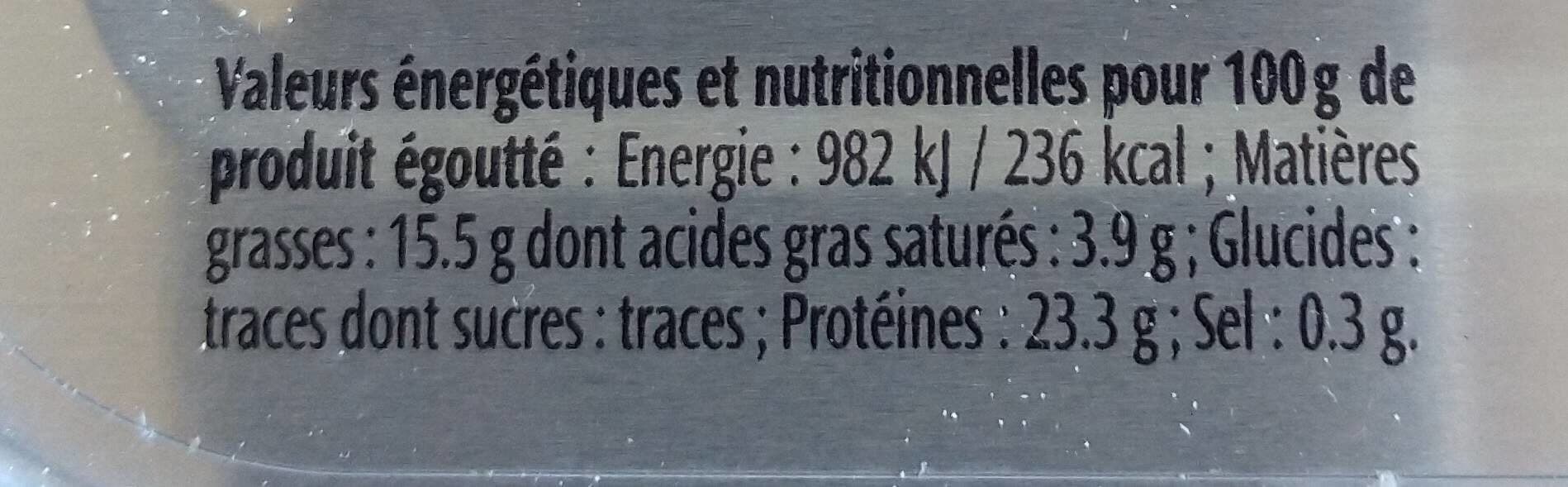 Le Trésor Des Dieux 1/6 sardines En direct de nos côtes packshot