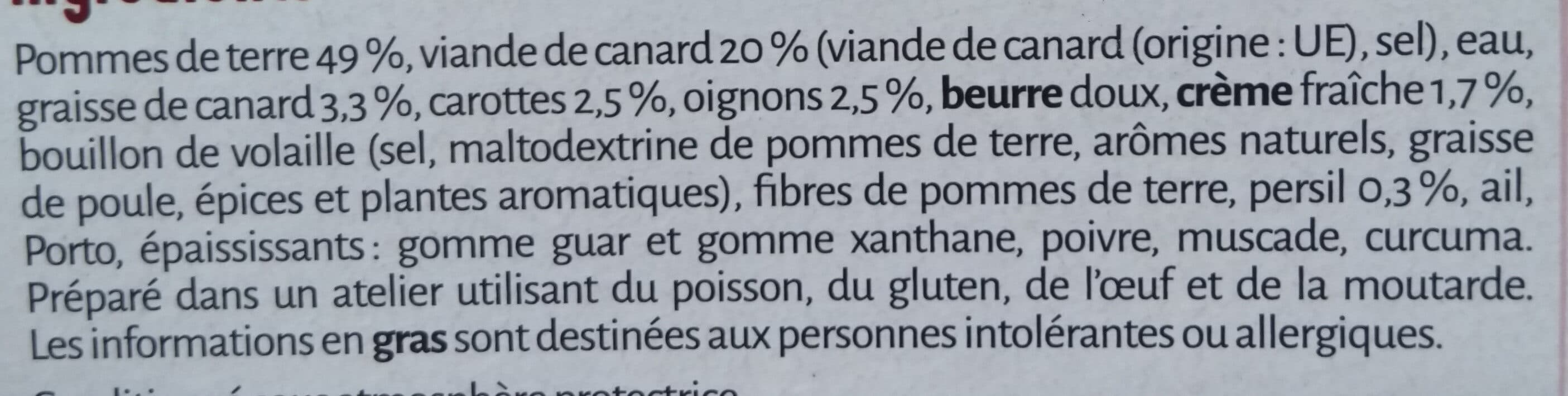 La Cuisine D'oceane Parmentier de Canard packshot