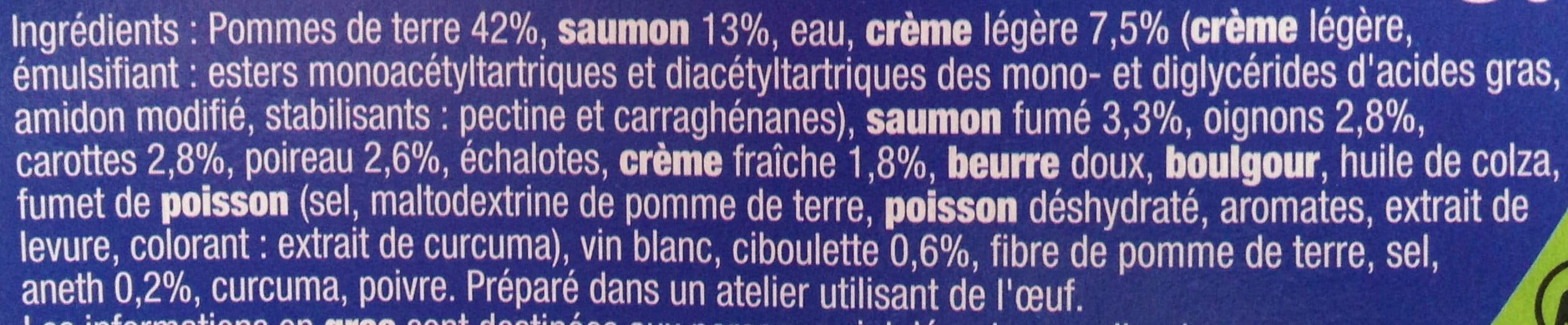 La Cuisine d'Océane Parmentier aux deux saumons packshot