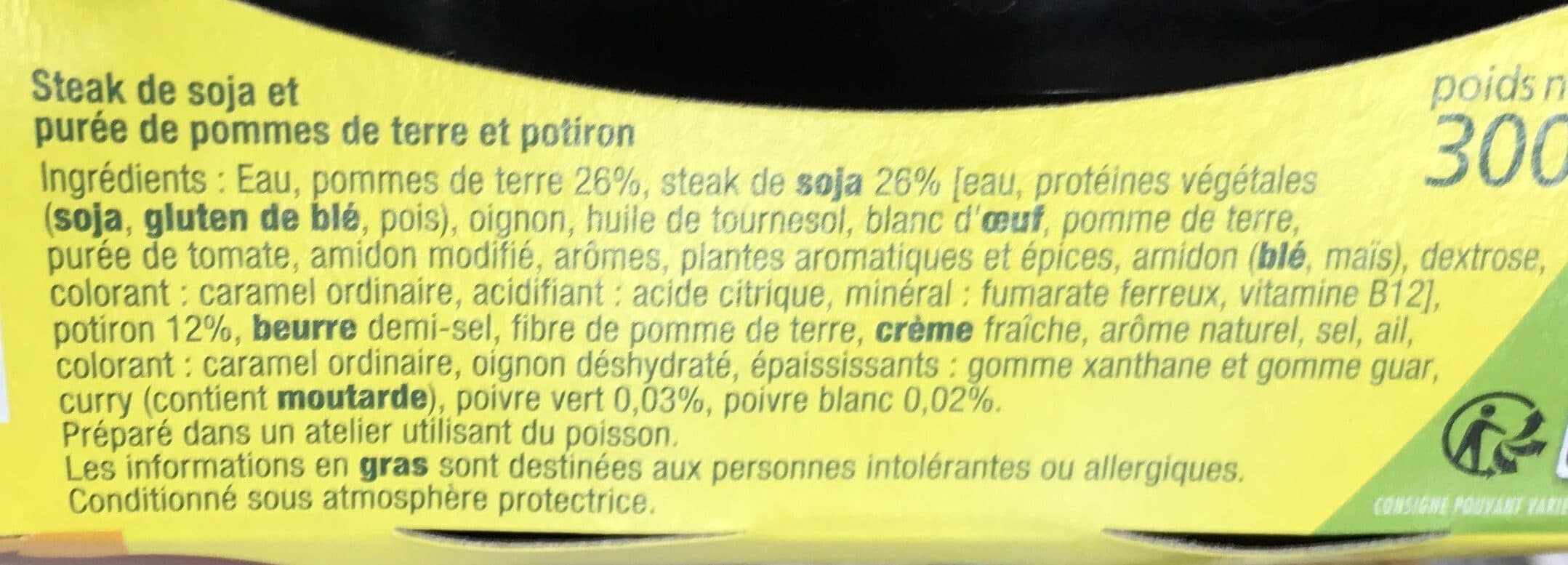 La Cuisine d'Océane Steak de Soja packshot