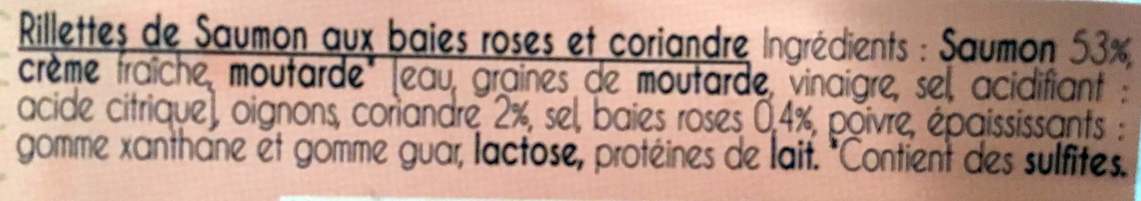 Le Trésor Des Dieux Rillettes de Saumon aux Baies Roses & Coriandre packshot