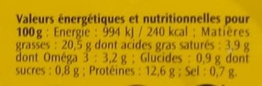 Le Trésor des Dieux Filets de maquereaux Aïoli packshot