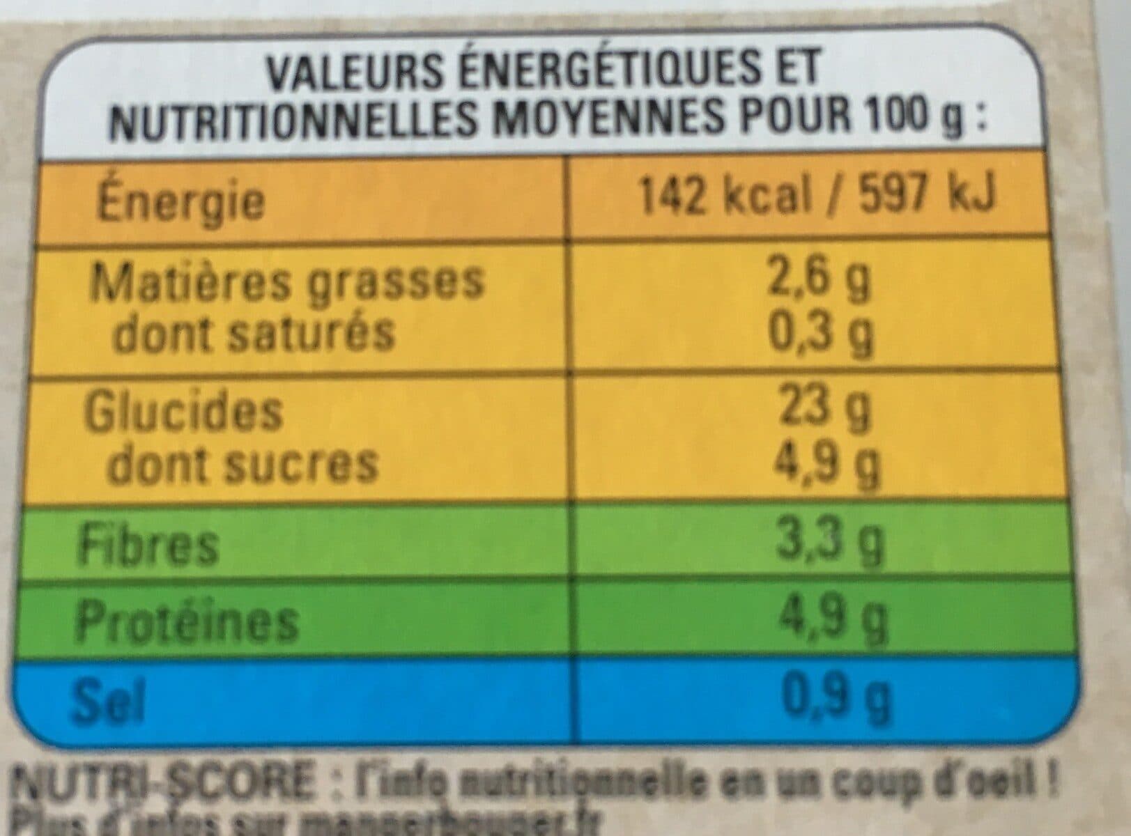 La Cuisine d'Océane Salade Grain de Folie Végétarienne packshot