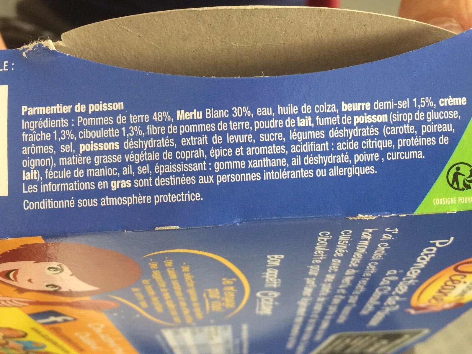 La Cuisine d'Océane Parmentier de Poisson à la Ciboulette packshot
