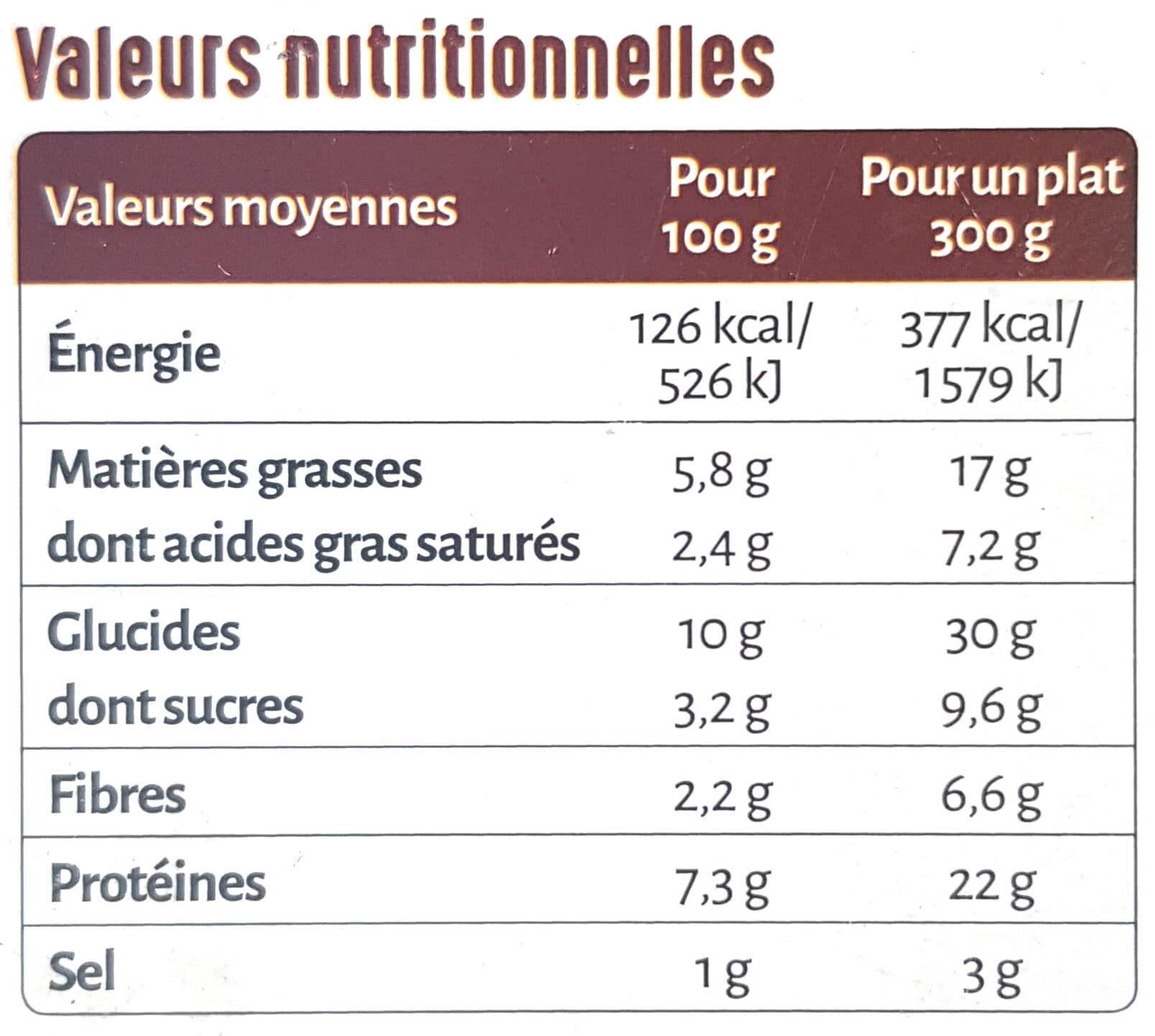 La Cuisine d'Océane Lasagnes à la Bolognaise (Pur Bœuf) Bio packshot