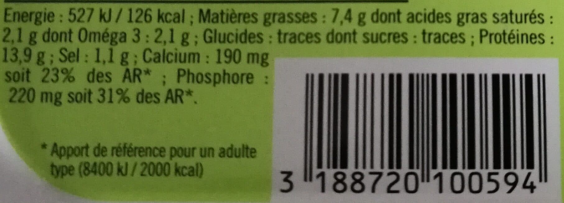 Les dieux Filets De Sardines Au Thym Et Citron Les Dieux, packshot