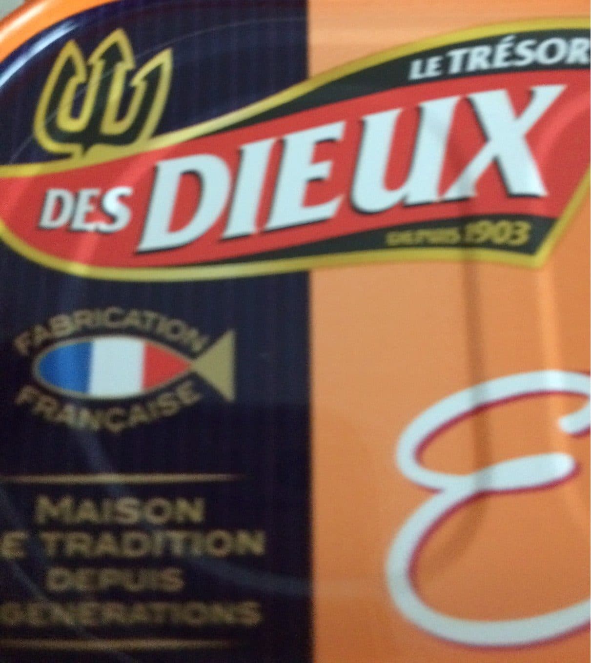 Les Dieux Filets maquereaux packshot