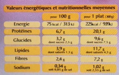 La Cuisine d'Océane Moussaka et Légumes Grillés packshot