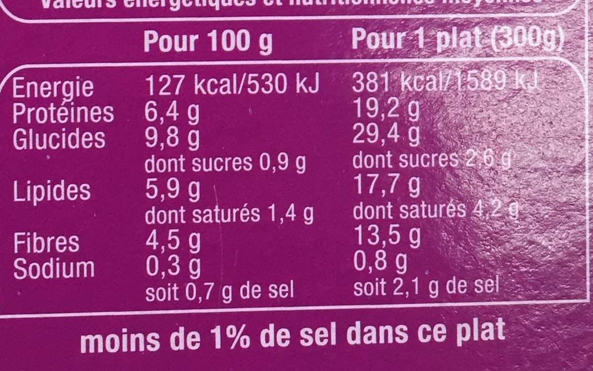 La Cuisine d'Océane Poulet Kebab & Semoule à l'Orientale packshot