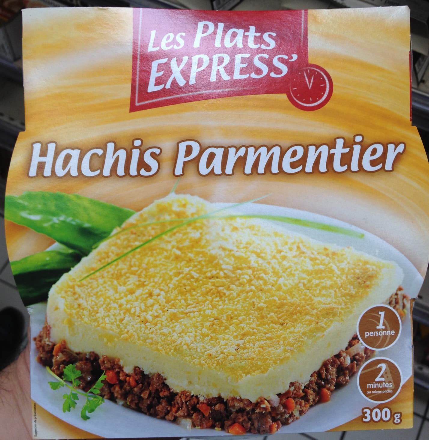 Les Plats Express' Hachis Parmentier packshot