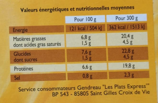 Les Plats Express' Hachis Parmentier packshot