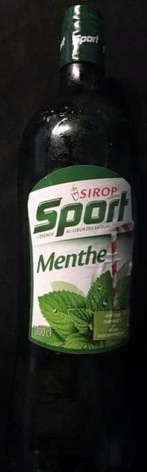 Sirop Sport Sirop de menthe packshot