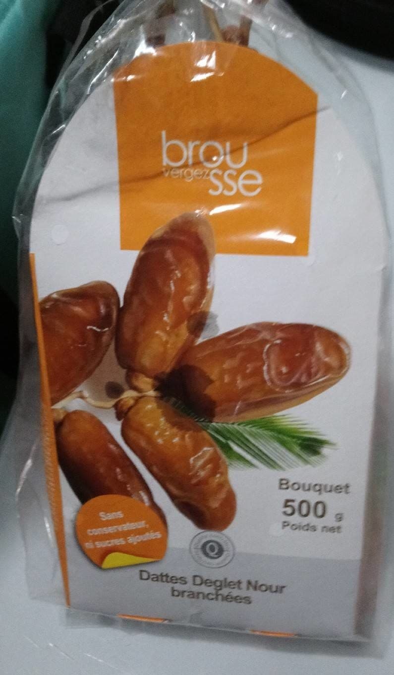 Brousse Vergez Dattes Deglet Nour bouquet packshot