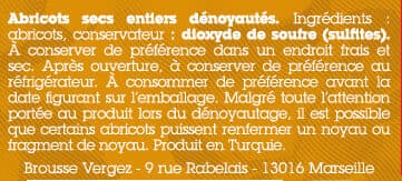 Brousse & Fils Abricots secs packshot
