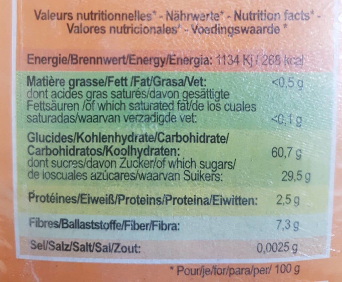 Brousse Vergez Abricots secs packshot