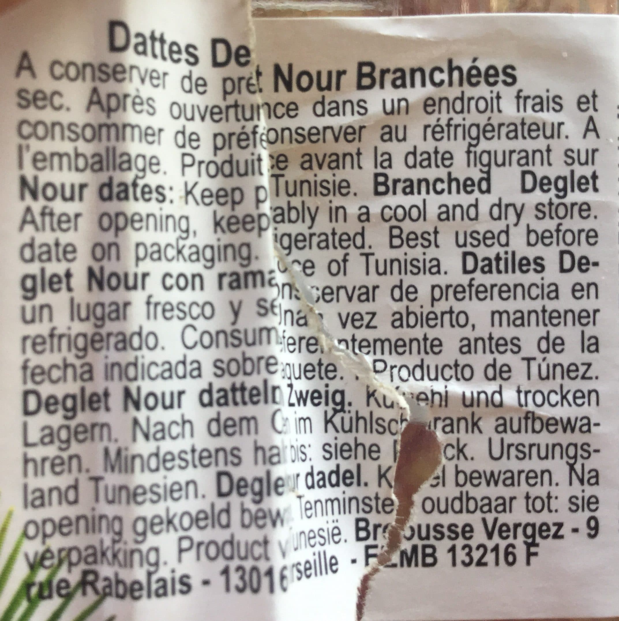 Brousse Vergez Dattes branchées packshot