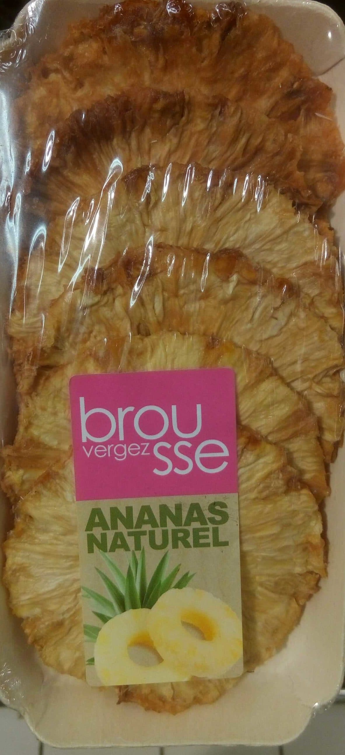 Brousse Vergez Ananas naturel packshot