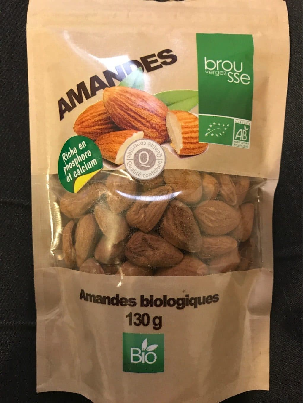 Brousse Vergez Amandes biologiques packshot