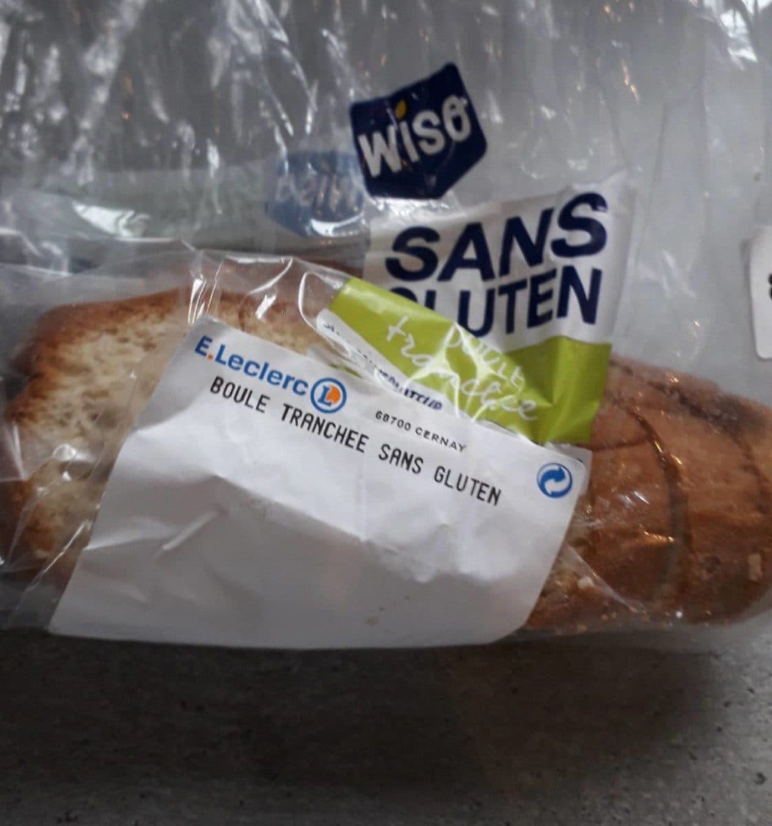 E.Leclerc Pain tranché sans gluten packshot