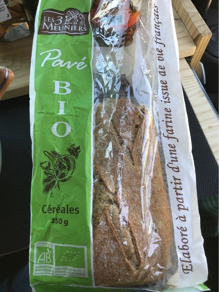 Les 3 Meuniers Pavé ceréales bio packshot