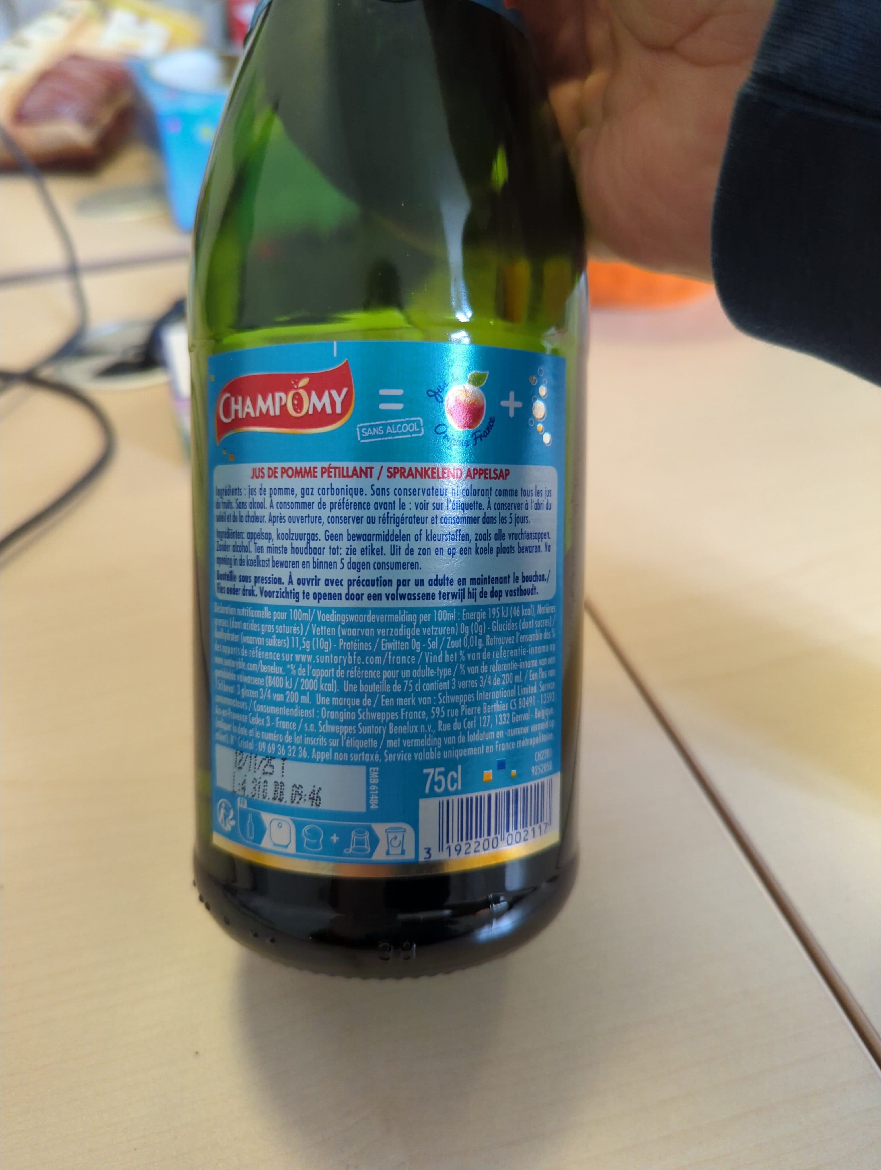 Champomy L'original - Jus de pomme pétillant packshot