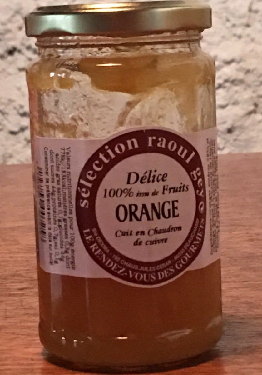 Open Food Facts Orange cuit en Chaudron de cuivre packshot