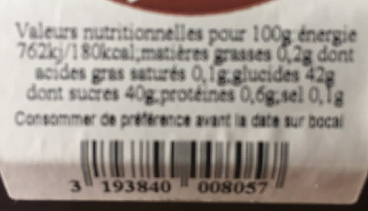 Open Food Facts Délice cassis packshot