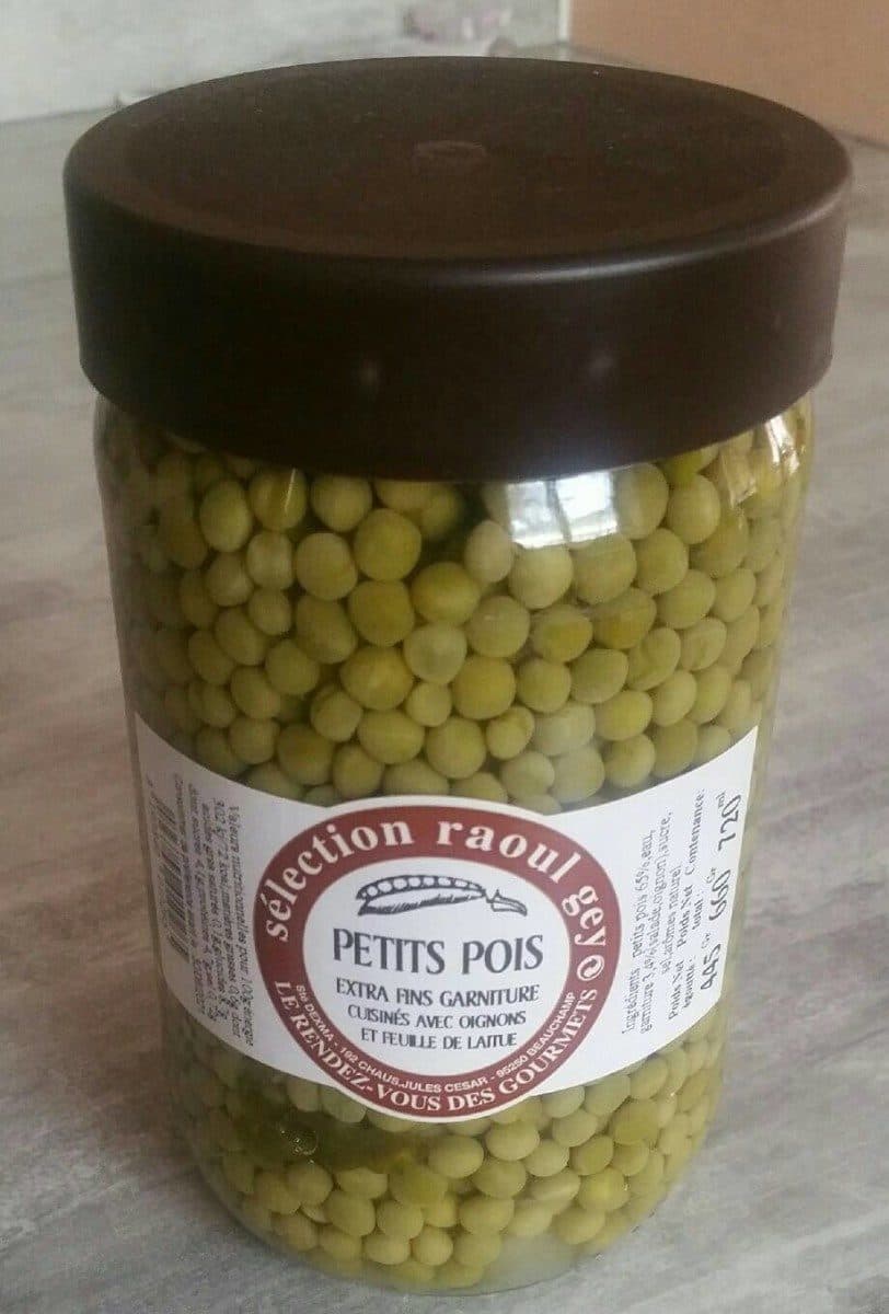 Raoul Gey Petits Pois sélection Raoul Gey packshot