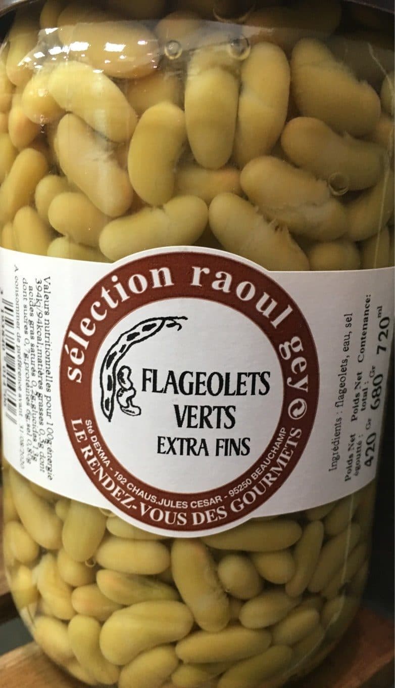 Raoul Gey Flageolets verts extra-fins au naturel packshot