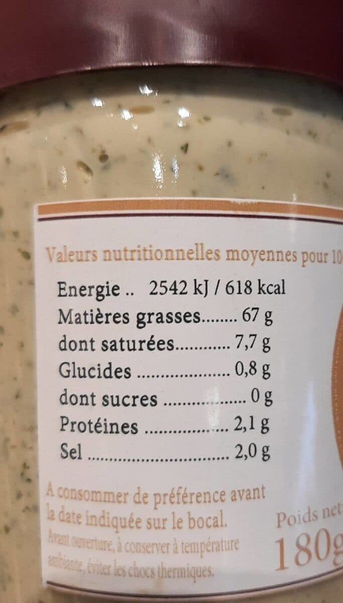 Raoul Gey Sauce tartare packshot
