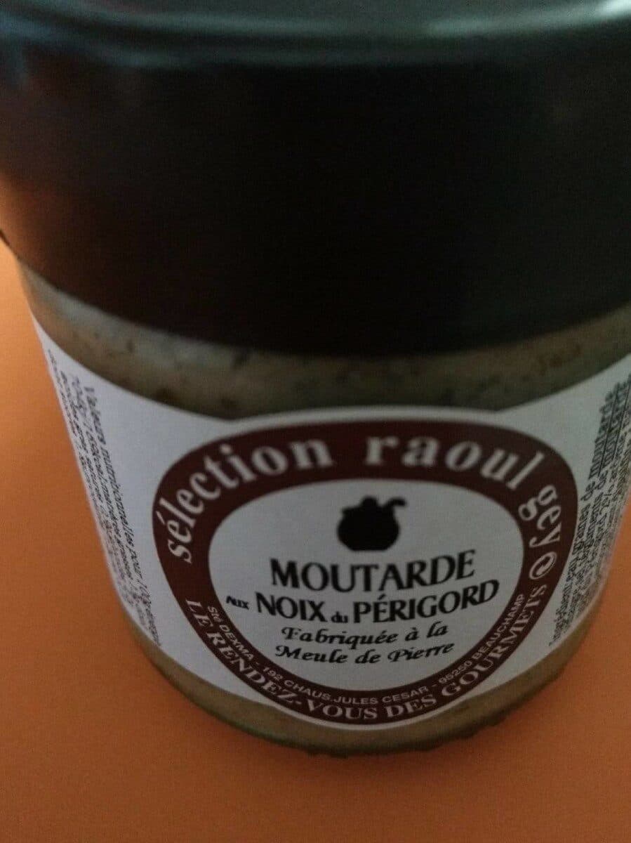 Moutarde aux noix Moutarde aux noix du Périgord packshot