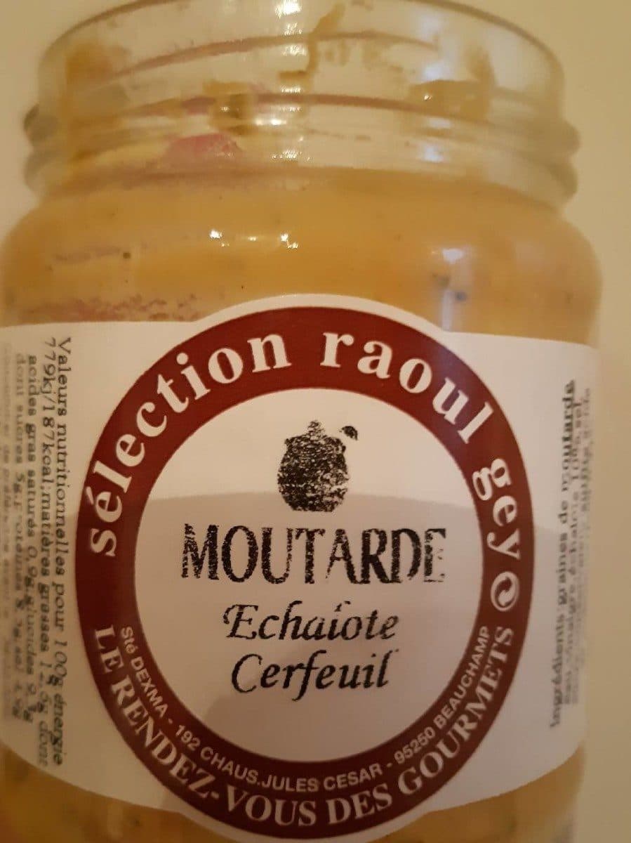Open Food Facts Moutarde échalote cerfeuil packshot