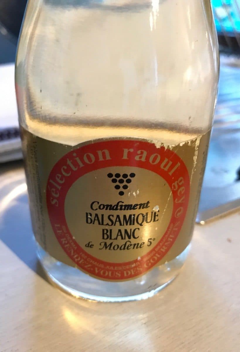 Open Food Facts Balsamique Blanc de Modene packshot