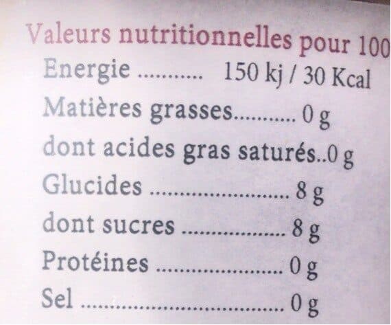 Open Food Facts Eau Gazeuse à La Violette packshot