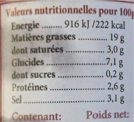 Open Food Facts Harissa packshot