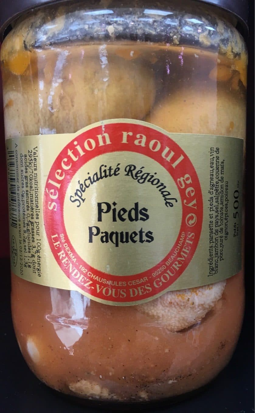 Raoul Gey Pieds paquets packshot