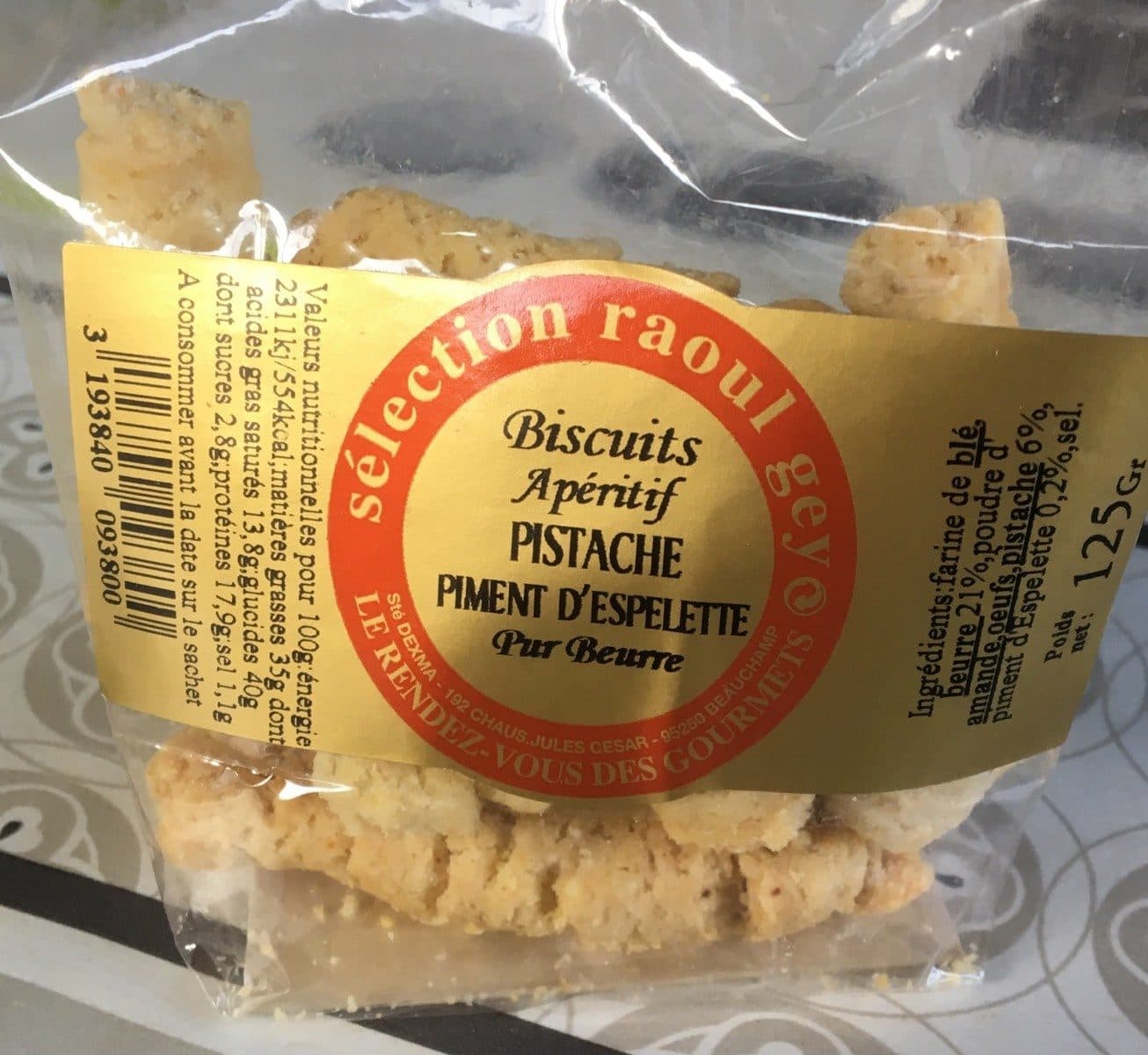 Open Food Facts Biscuits aperitifs packshot