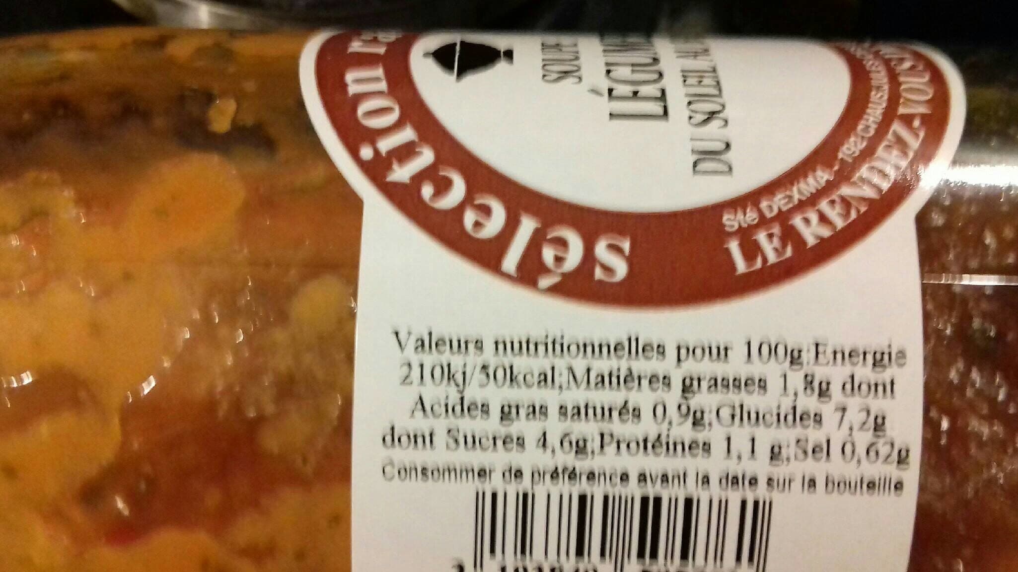 Raoul Gey Soupe legume du soleil au basilic packshot