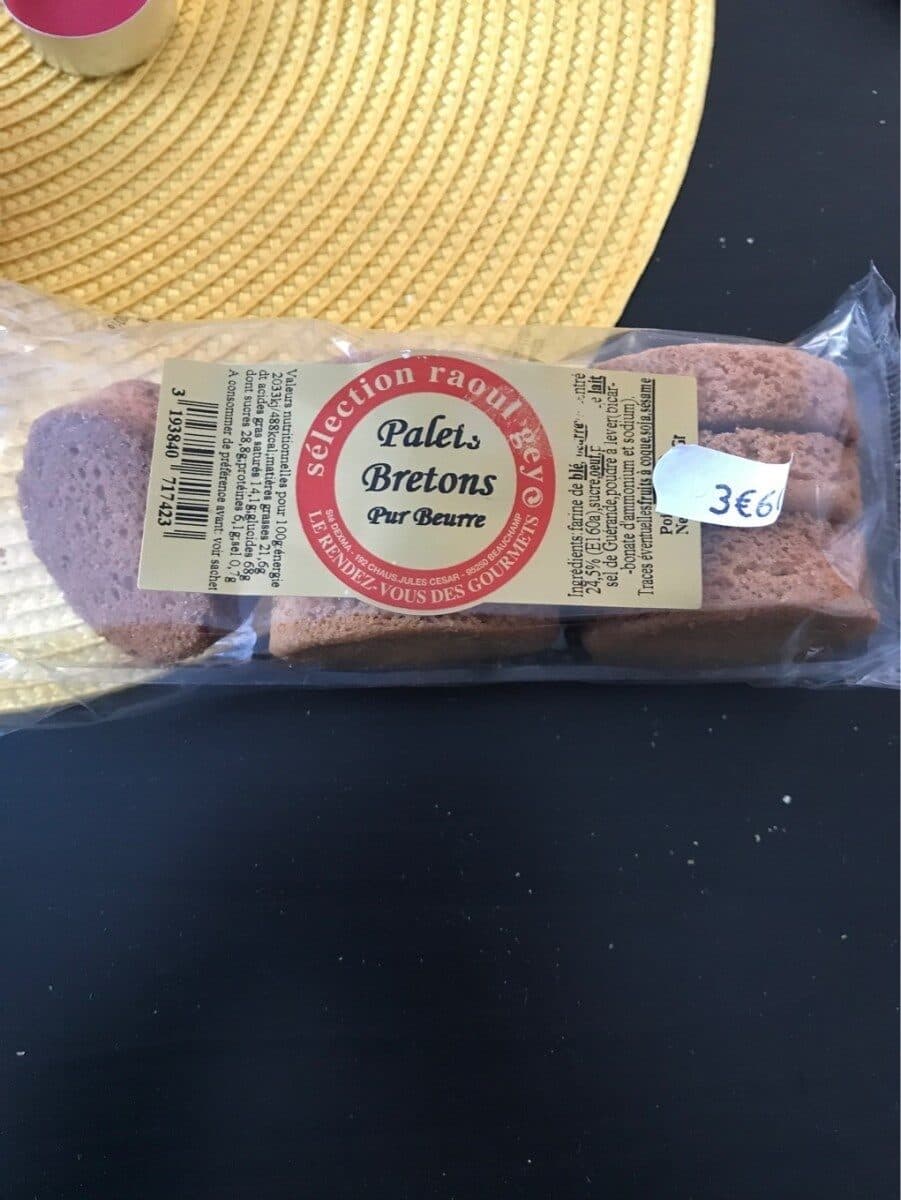 Open Food Facts Palettes bretonnes packshot