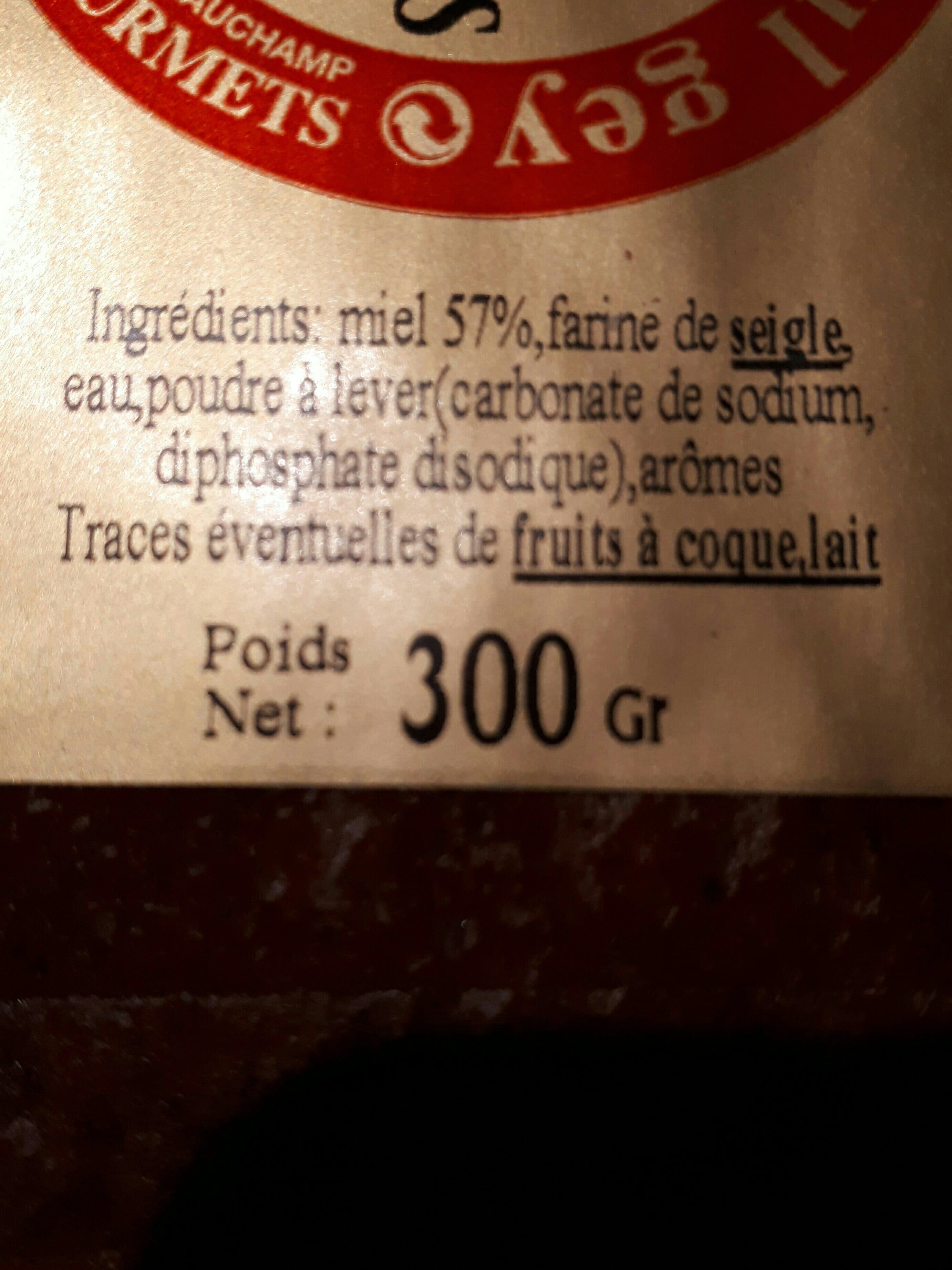 Dexma Pain d épice pur miel packshot