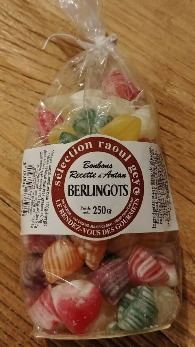 Open Food Facts Berlingots bonbons recette d'Antan packshot