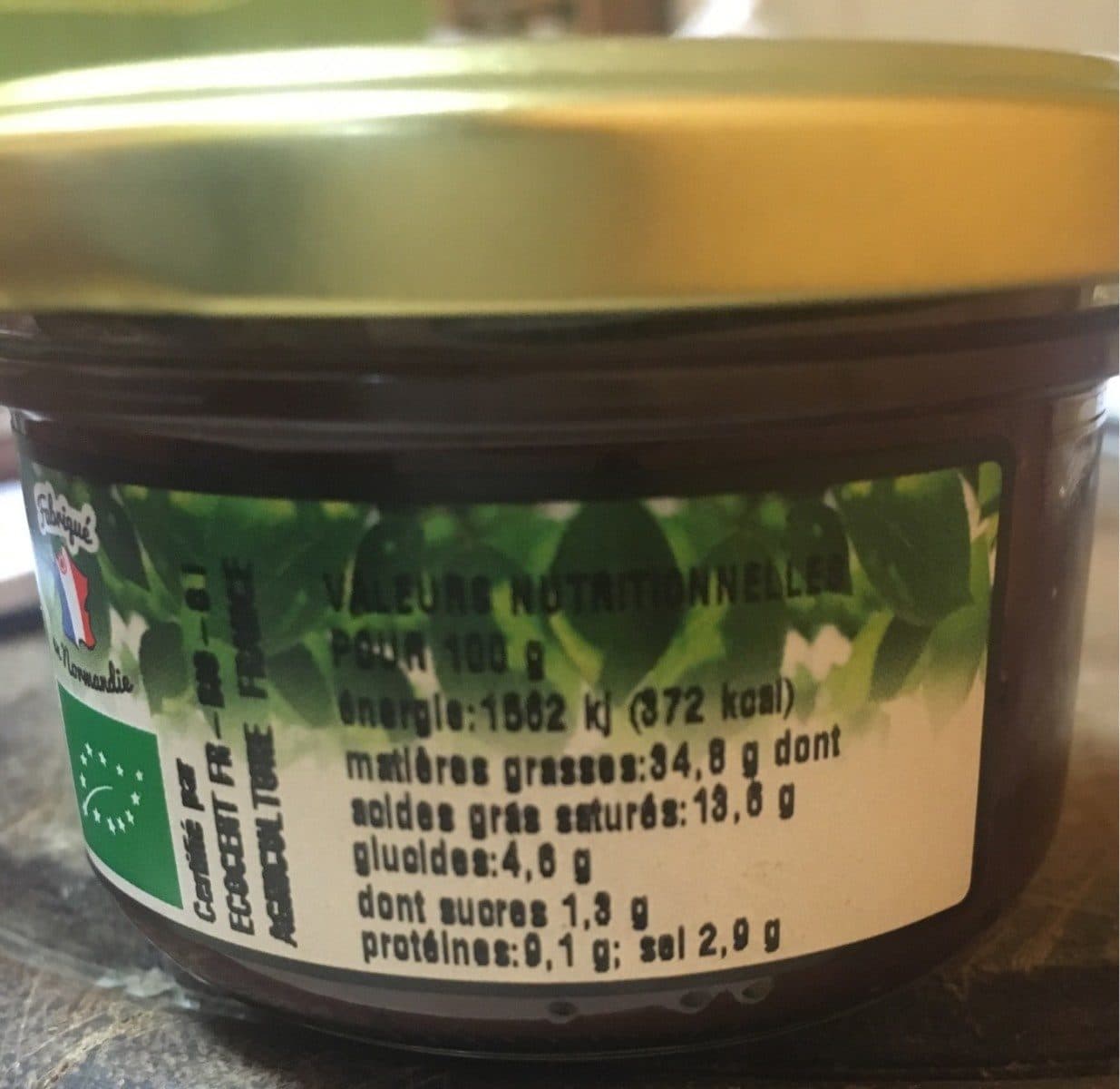 Open Food Facts Boudin a tarriner au pommeau packshot