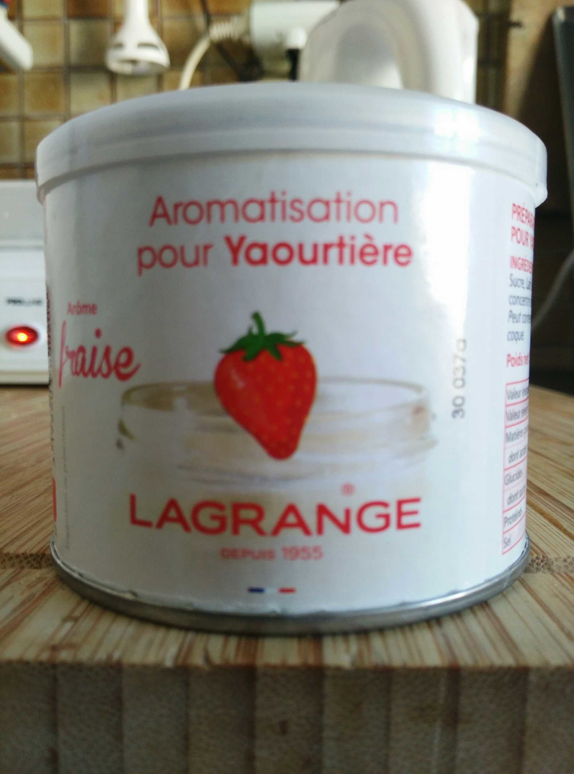 Lagrange Lagrange - Aromatisation Yaourt Fraise - 380020 packshot