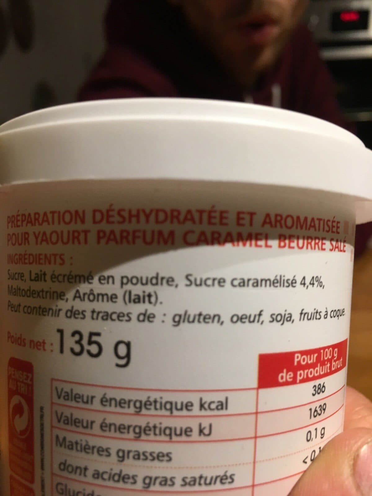 Lagrange Lagrange - Aromatisation Yaourt Caramel Beurre Salé - 380050 packshot