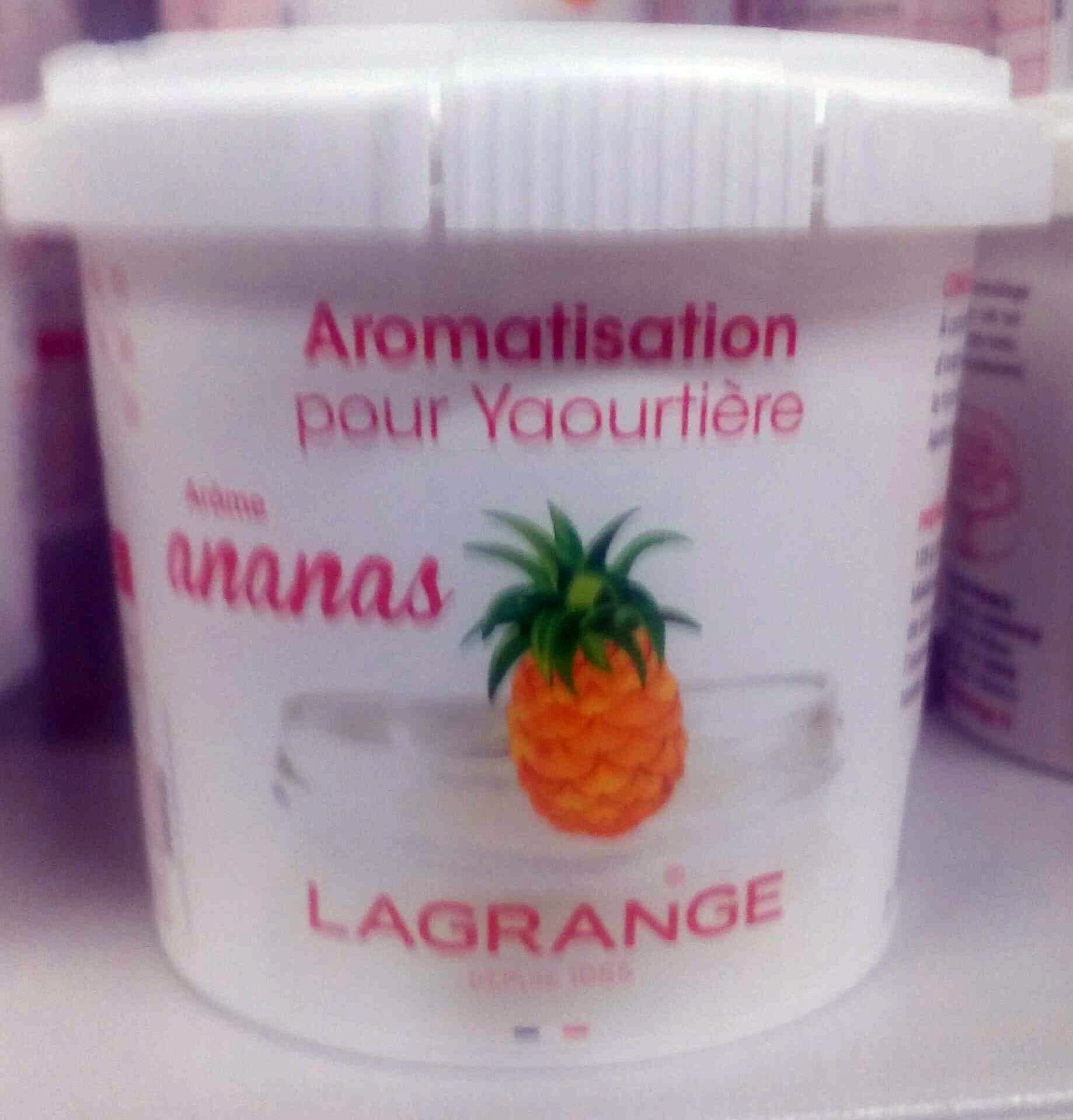 Lagrange Aromatisation Pour Yaourts - Ananas - LAGRANGE packshot