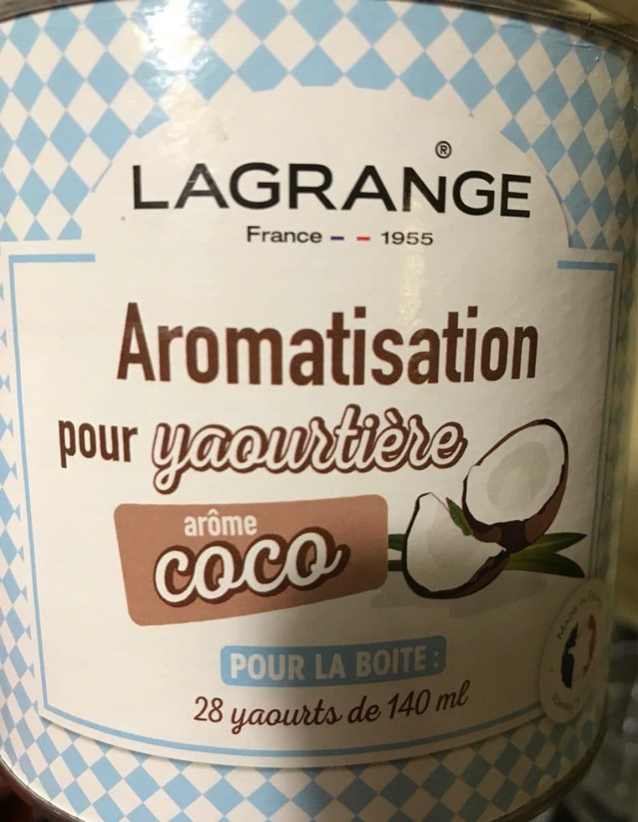 lagrange Aromatisation pour yaourt packshot